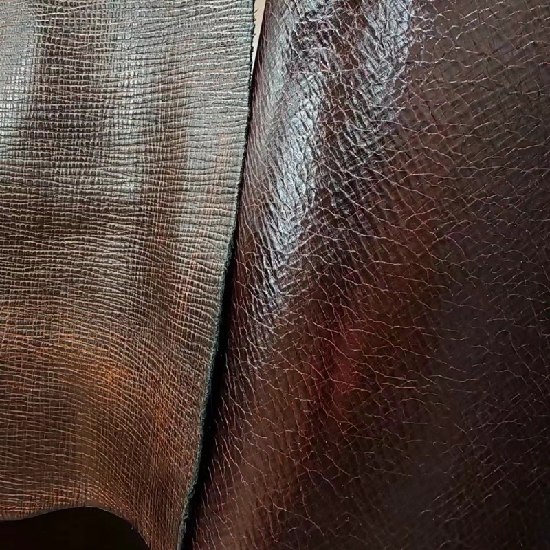 Oil wax leather