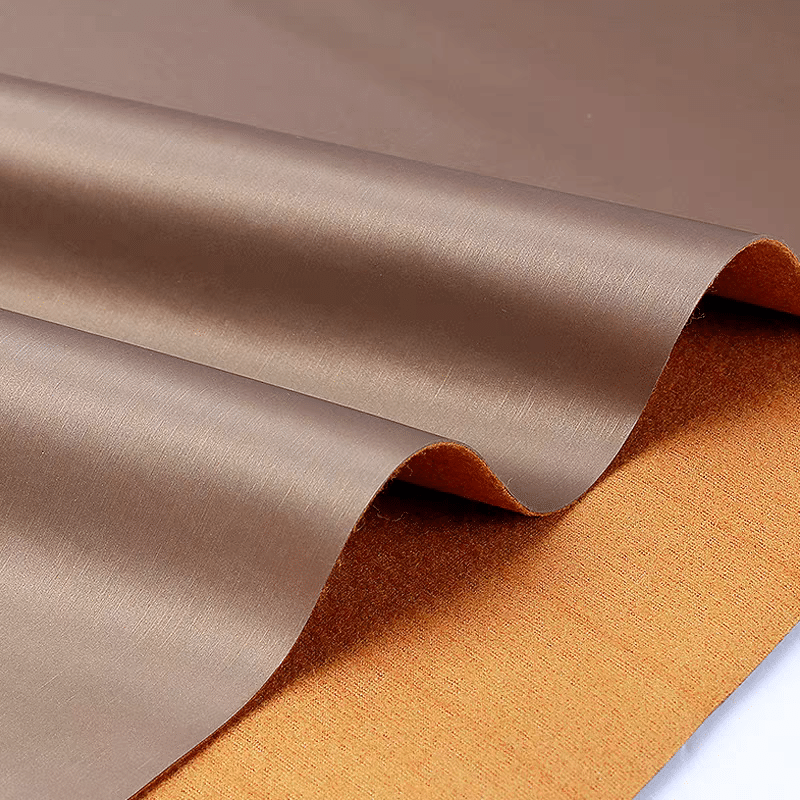 Nonwoven Back Soft Leather Fabrics 