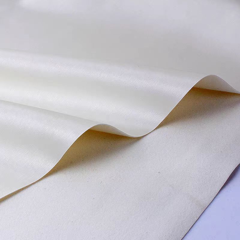 Silk Plain Synthetic Pvc leather