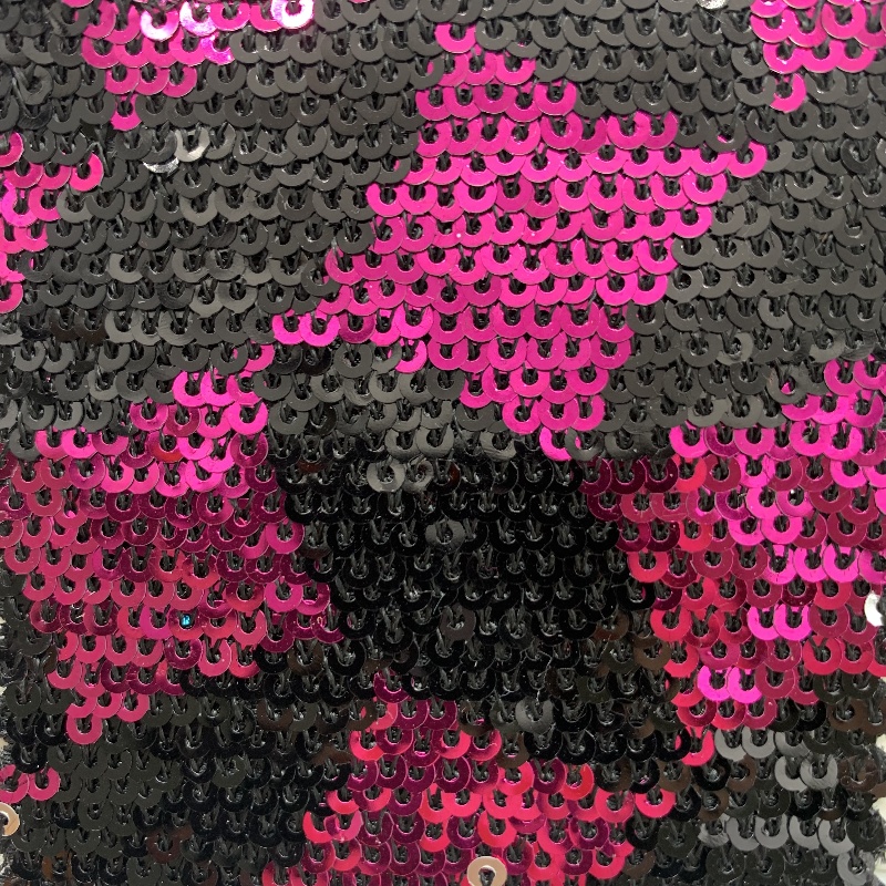 100% Polyester Paillette Sequined Fabrics