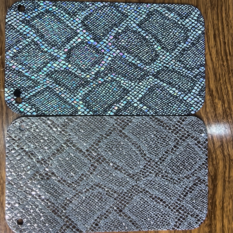 holographic Pu Synthetic Leather