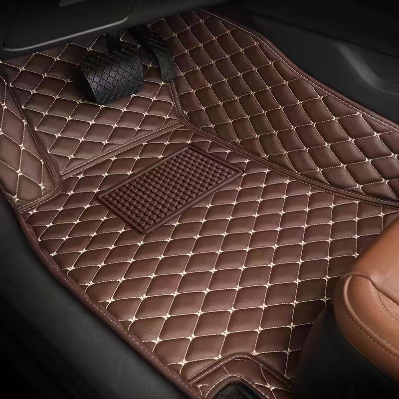 car mat leather