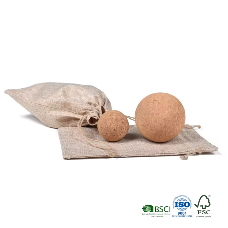 Cork Material Pilates Yoga Ball