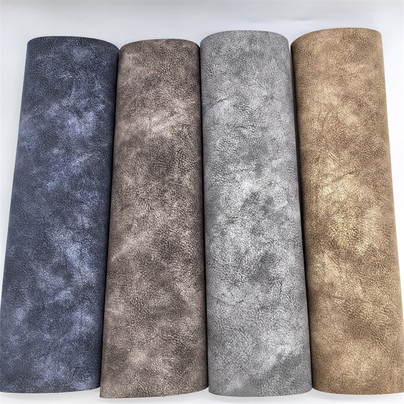 cowhide PU synthetic leather 