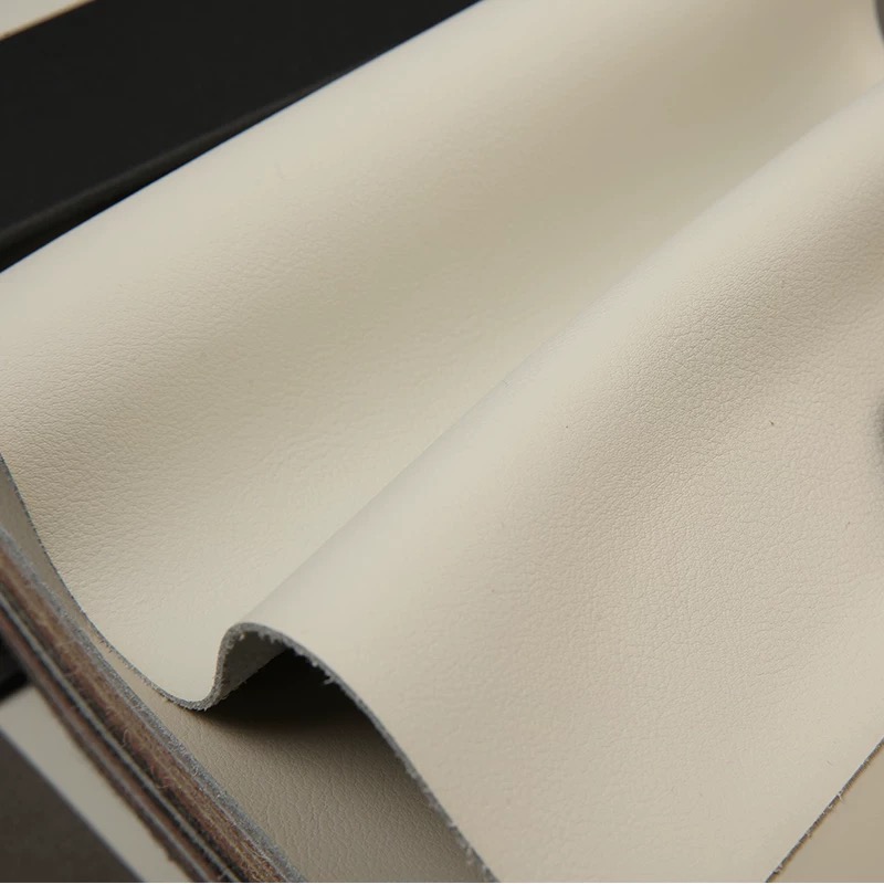 Litchi Grain Texture PU Microfiber Leather