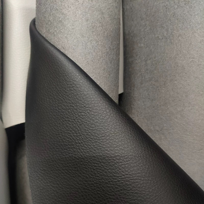 Microfiber leather fabric