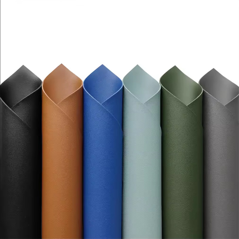 PVC double-sided leather