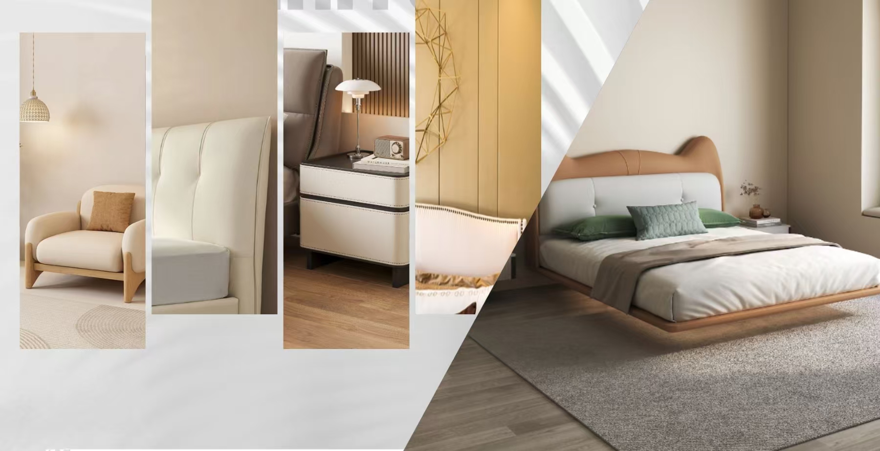 Formaldehyde-free, soft and comfortable home products