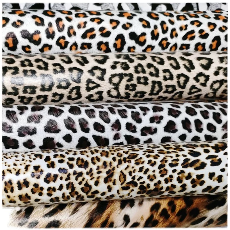 Animal Print Pu Leather