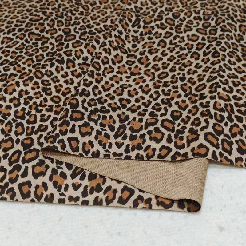 Leopard Print PU Faux Leather