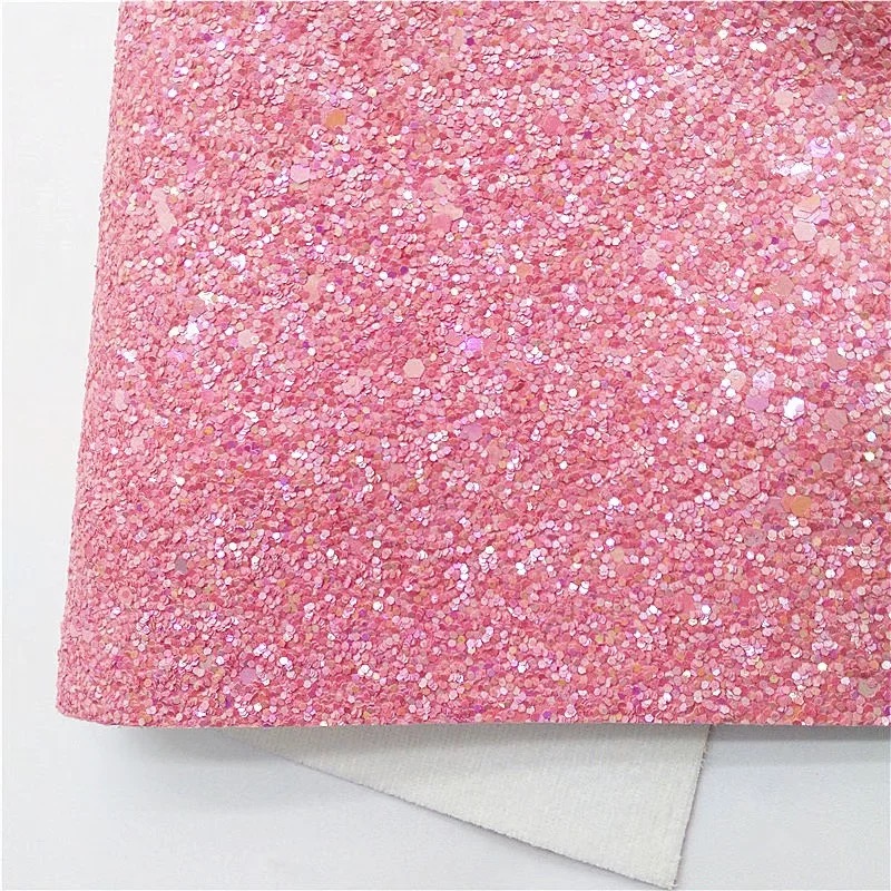 Glitter PU leather