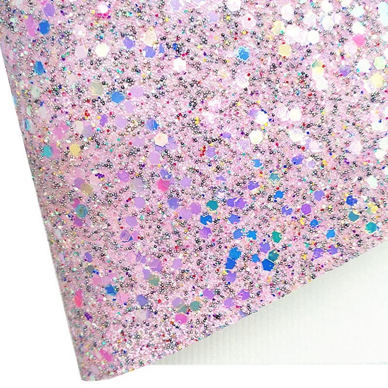 Thick Glitter Leather