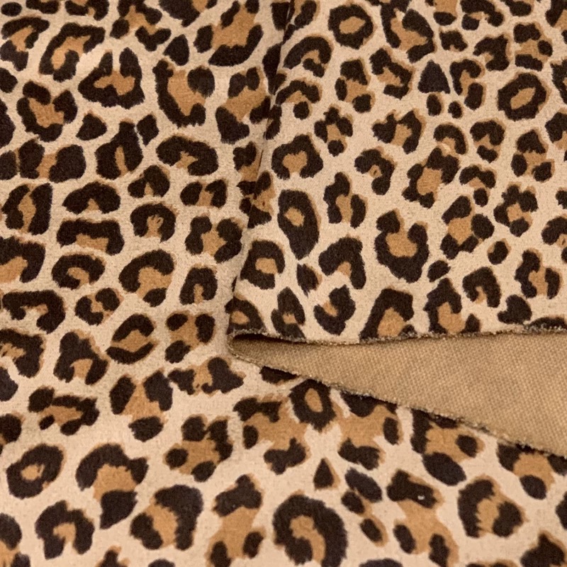 Leopard leatherette