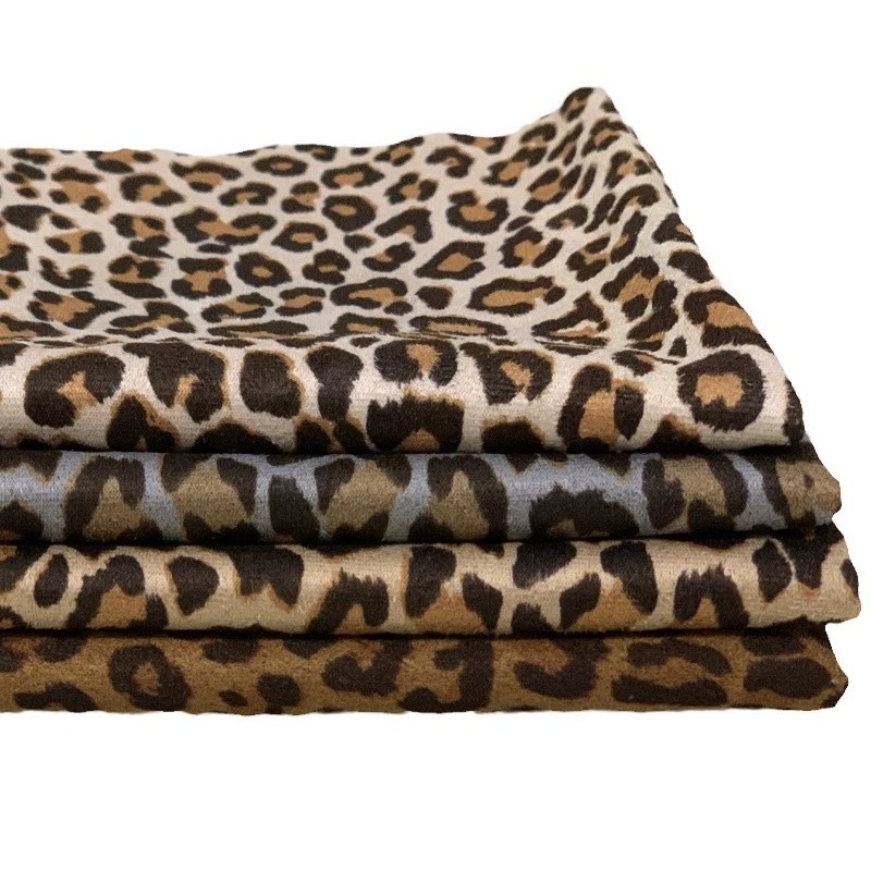 Leopard leather for Garment