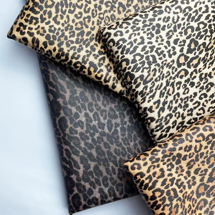 Leopard Print Synthetic Leather