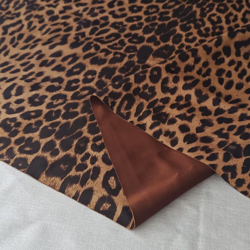 leopard pu artificial leather